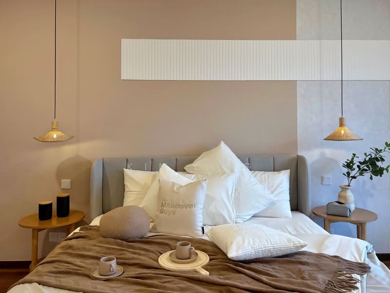 Service Residence for Rent at Renai Jelutong - Kim Ling - Master Bedroom - PropertyGuru.com.my