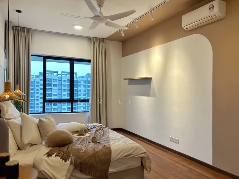Service Residence for Rent at Renai Jelutong - Kim Ling - Master Bedroom - PropertyGuru.com.my