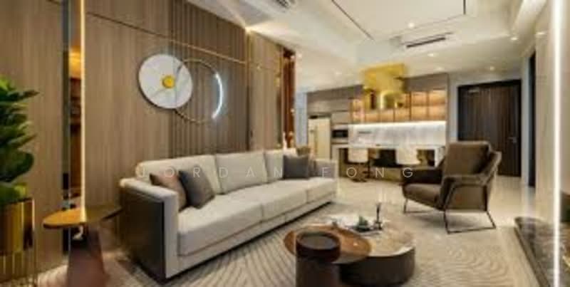 Servis Apartment untuk Dijual di Dawn KLCC - Jordan Fong - Living Room - PropertyGuru.com.my