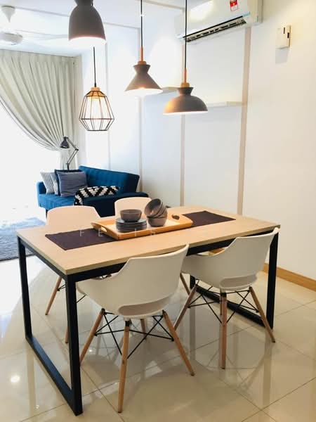 Service Residence for Rent at KL Gateway Residences - Felis See - Living Room - PropertyGuru.com.my