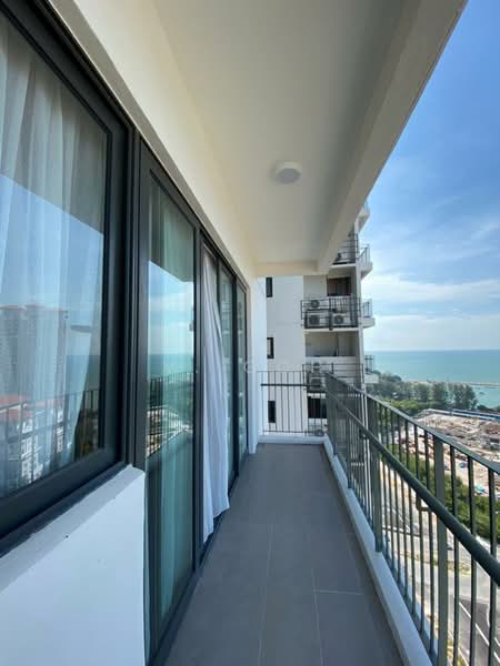 Service Residence for Rent at The Tamarind - V. Goh - Balcony - PropertyGuru.com.my