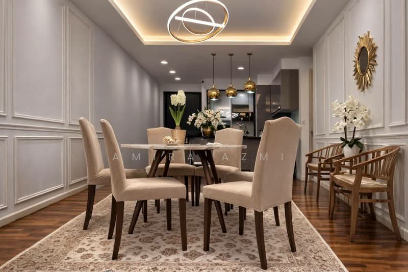 Kondominium untuk Disewa di Kaleidoscope (Residensi Setiawangsa) - Amira Azmi - Dining Room - PropertyGuru.com.my