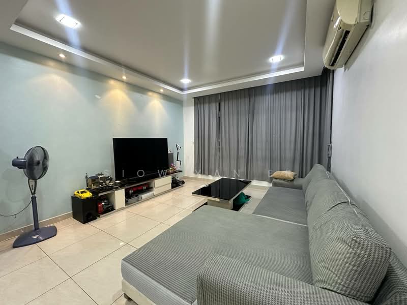 Servis Apartment untuk Dijual di Pangsapuri Tanah Emas (Golden Sands) - Siow Yan Er - Living Room - PropertyGuru.com.my