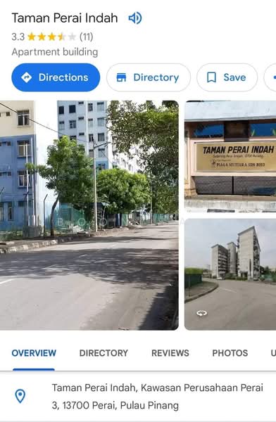 Flat for Sale at Taman Perai Indah - Boon Haw Ooi - Exterior - PropertyGuru.com.my