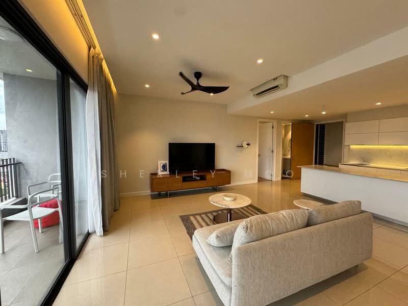 Kondominium untuk Disewa di Seni Mont Kiara - Sherley Moo - Living Room - PropertyGuru.com.my