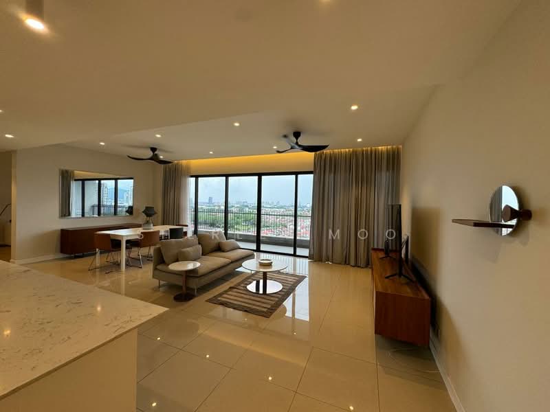 Kondominium untuk Disewa di Seni Mont Kiara - Sherley Moo - Living Room - PropertyGuru.com.my
