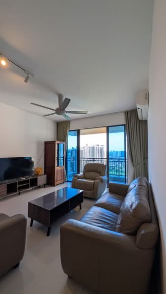 Service Residence for Sale at Aradia Residence @ Lake City KL North - Wing Seow - Living Room - PropertyGuru.com.my