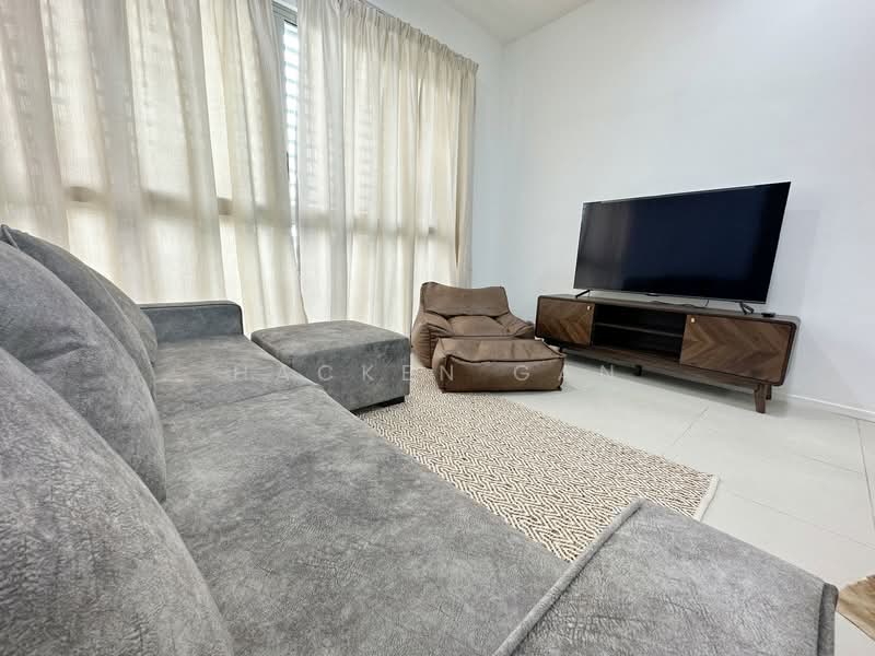 Service Residence for Sale at Cantara Residences - Hacken Gan - Living Room - PropertyGuru.com.my