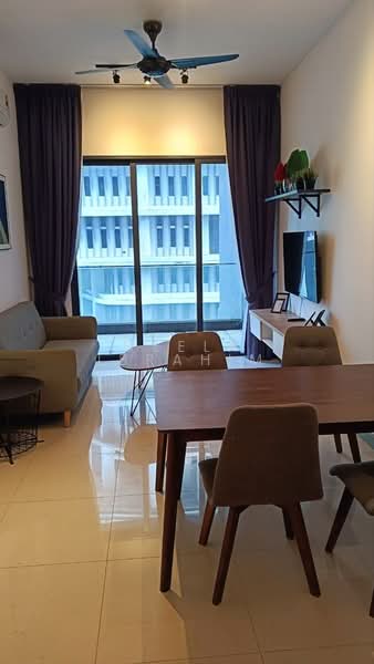 Service Residence for Rent at South View - Deela Ibrahim - Living Room - PropertyGuru.com.my