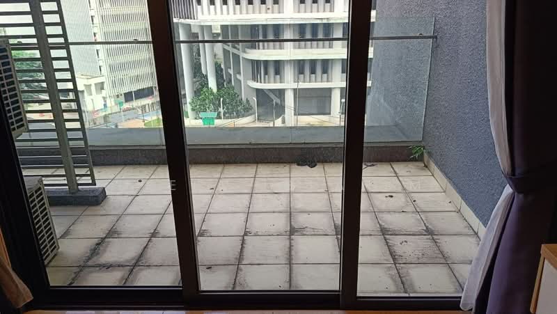 Service Residence for Rent at South View - Deela Ibrahim - Balcony - PropertyGuru.com.my