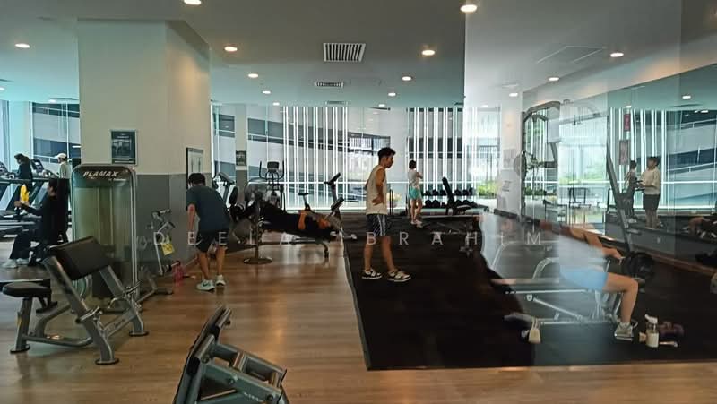 Service Residence for Rent at South View - Deela Ibrahim - Gym - PropertyGuru.com.my