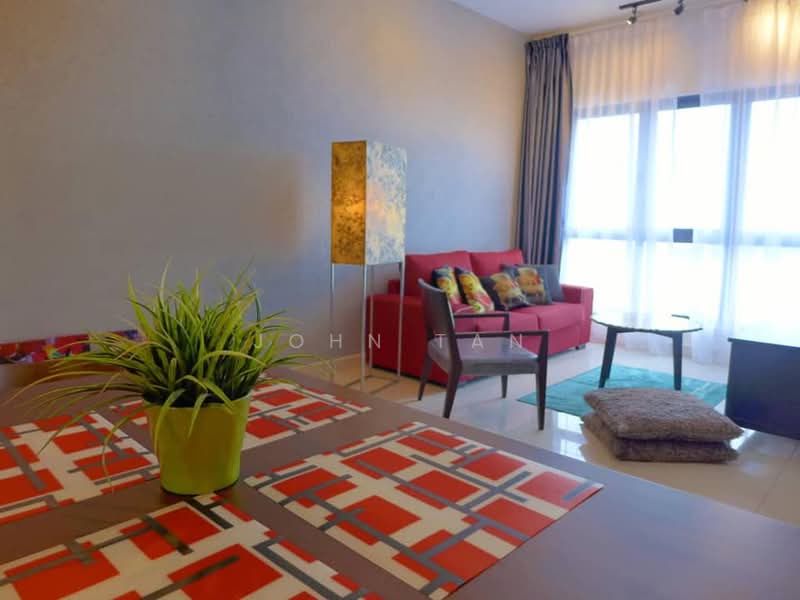 Service Residence for Rent at The Link 2 Residences - John Tan - Living Room - PropertyGuru.com.my