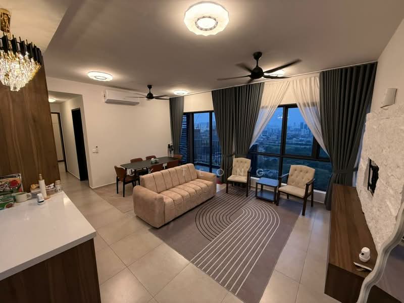 Condominium for Rent at EdgeWood Residences @ SkySanctuary - CK Teong - Living Room - PropertyGuru.com.my