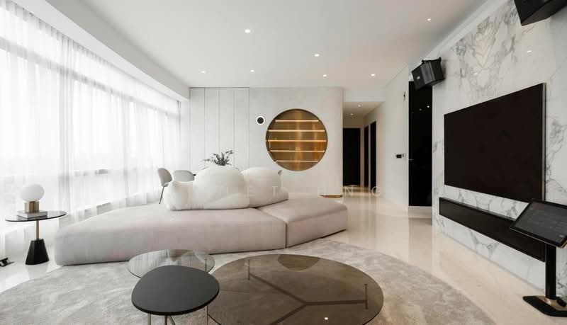 Rumah Teres 2 Tingkat untuk Dijual di Alam Impian (Shah Alam) - Janet Hng - Living Room - PropertyGuru.com.my
