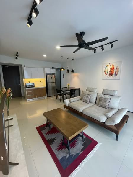 Kondominium untuk Disewa di The Fennel - Jojo Yam - Living Room - PropertyGuru.com.my