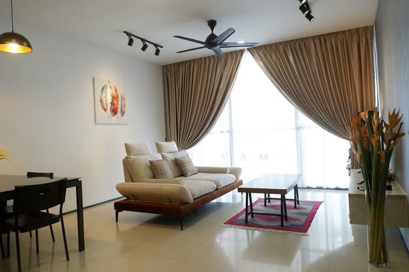Kondominium untuk Disewa di The Fennel - Jojo Yam - Living Room - PropertyGuru.com.my