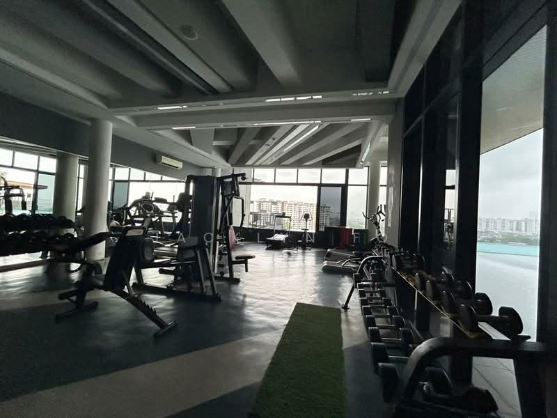Service Residence for Sale at O'hako Residence - Jacklyn Fo - Gym - PropertyGuru.com.my
