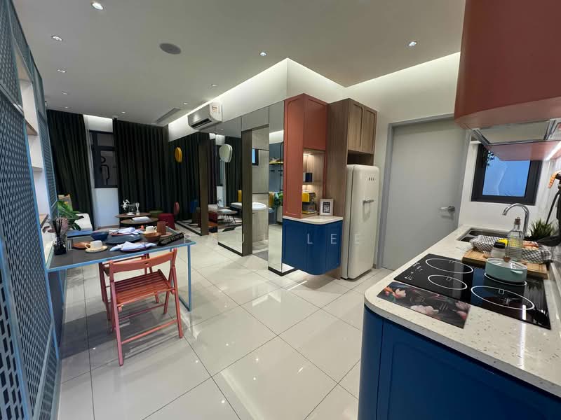 Service Residence for Sale at NARA at Shorea Park - Paul Lee - Living Room - PropertyGuru.com.my