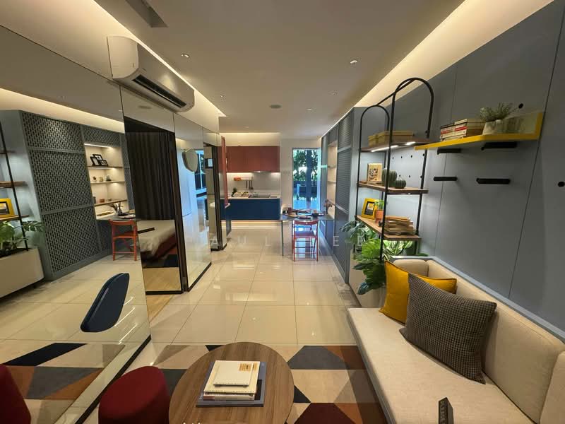 Service Residence for Sale at NARA at Shorea Park - Paul Lee - Living Room - PropertyGuru.com.my