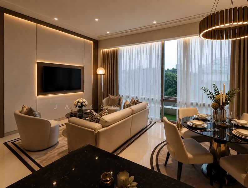 Service Residence for Sale at Pavilion Square - Jackson Chan - Living Room - PropertyGuru.com.my