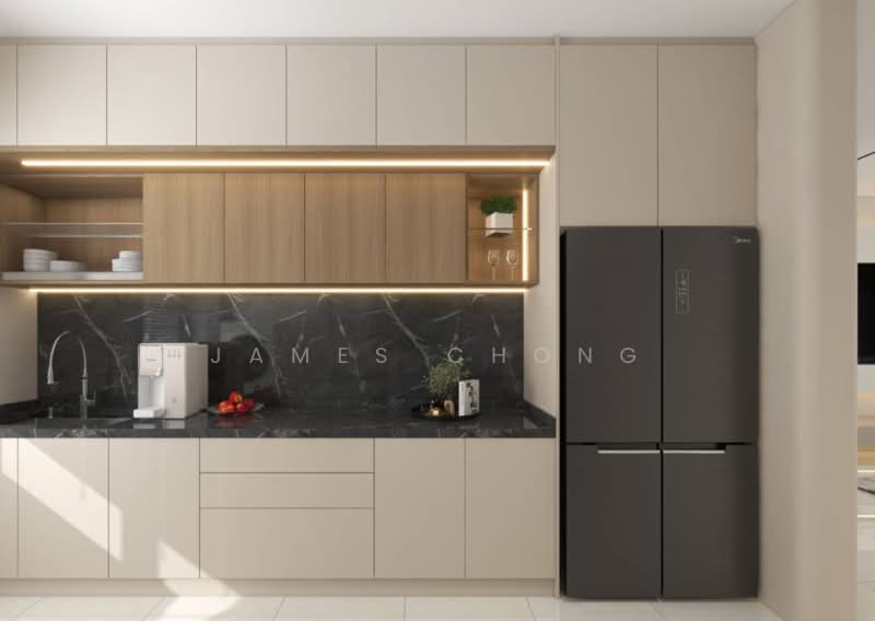 Servis Apartment untuk Dijual di Residensi Emas - James Chong - Kitchen - PropertyGuru.com.my