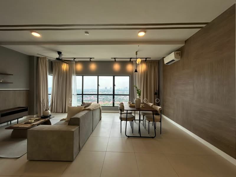 Service Residence for Rent at Maya Ara Residences - Zyang Loo - Living Room - PropertyGuru.com.my