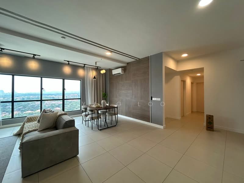 Service Residence for Rent at Maya Ara Residences - Zyang Loo - Living Room - PropertyGuru.com.my
