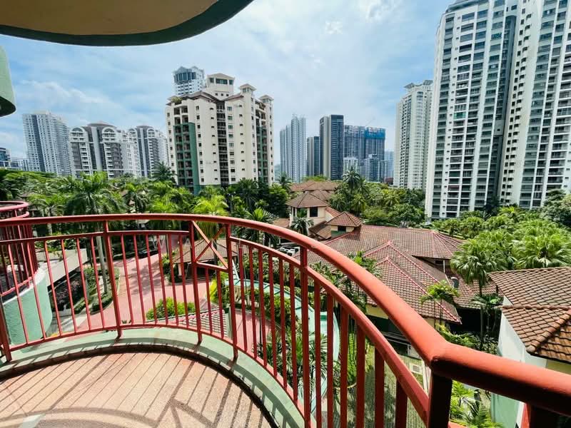 Kondominium untuk Disewa di Mont Kiara Sophia - Wanlu Sang - Balcony - PropertyGuru.com.my