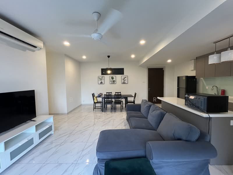 Kondominium untuk Disewa di South Brooks - Bing Cher - Living Room - PropertyGuru.com.my