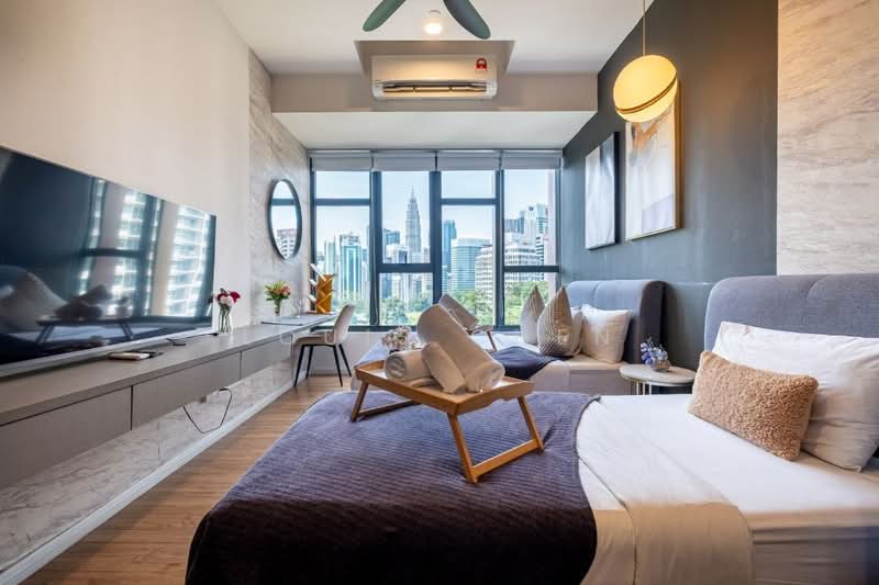 Servis Apartment untuk Dijual di Ceylonz Suites - Louis Chen - Bedroom - PropertyGuru.com.my