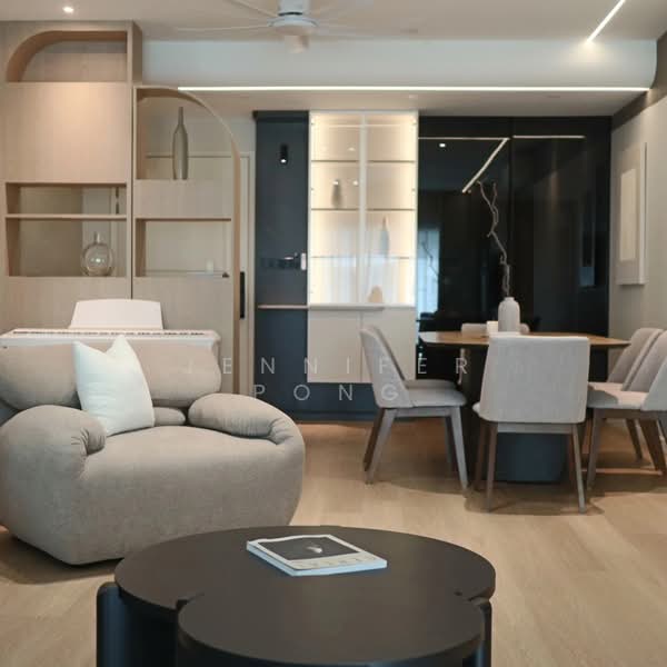 Condominium for Sale at RV2 Residence (Riverville Residences 2) - Jennifer Pong - Living Room - PropertyGuru.com.my