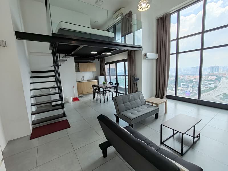 Service Residence for Rent at SOHO @ Empire City - Tom Lee - Living Room - PropertyGuru.com.my