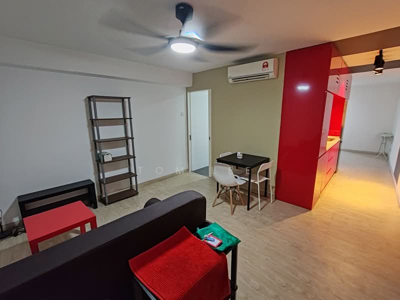 Servis Apartment untuk Disewa di SOHO @ Empire City - Tom Lee - Living Room - PropertyGuru.com.my