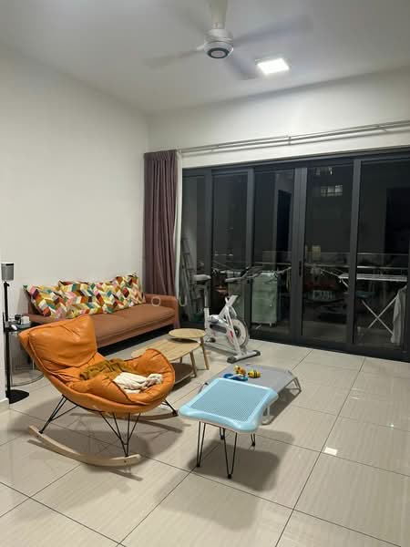 Service Residence for Rent at The Elements - Louis . - Living Room - PropertyGuru.com.my