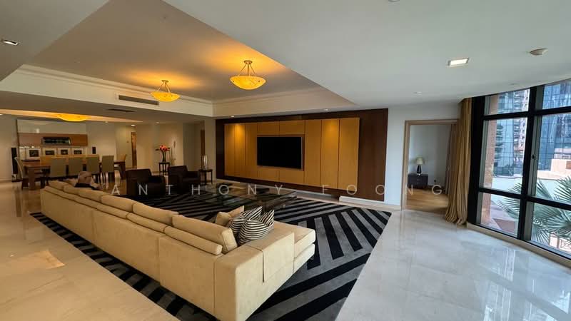 Service Residence for Rent at 3 Kia Peng - Anthony Foong - Living Room - PropertyGuru.com.my