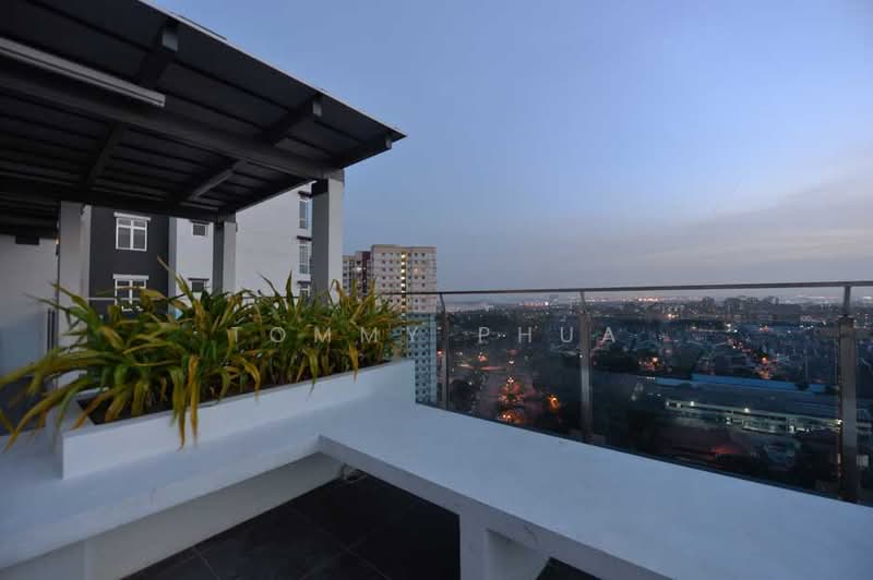 Service Residence for Rent at D'Ambience Residences (Pangsapuri Ikatan Flora) - Tommy Phua - Balcony - PropertyGuru.com.my