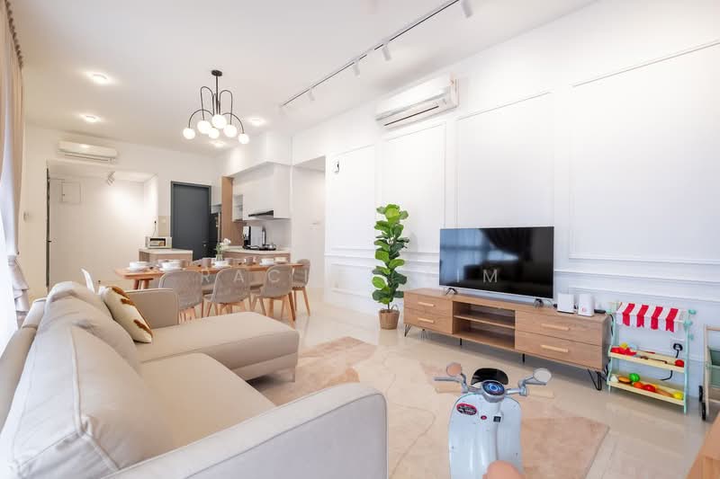 Kondominium untuk Disewa di One Cochrane Residence - Rachel Lim - Living Room - PropertyGuru.com.my