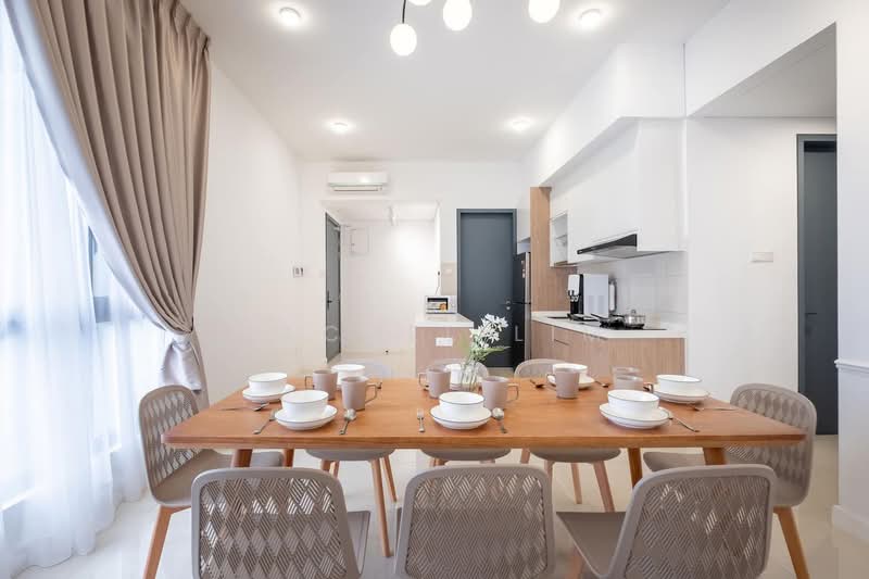 Kondominium untuk Disewa di One Cochrane Residence - Rachel Lim - Dining Room - PropertyGuru.com.my