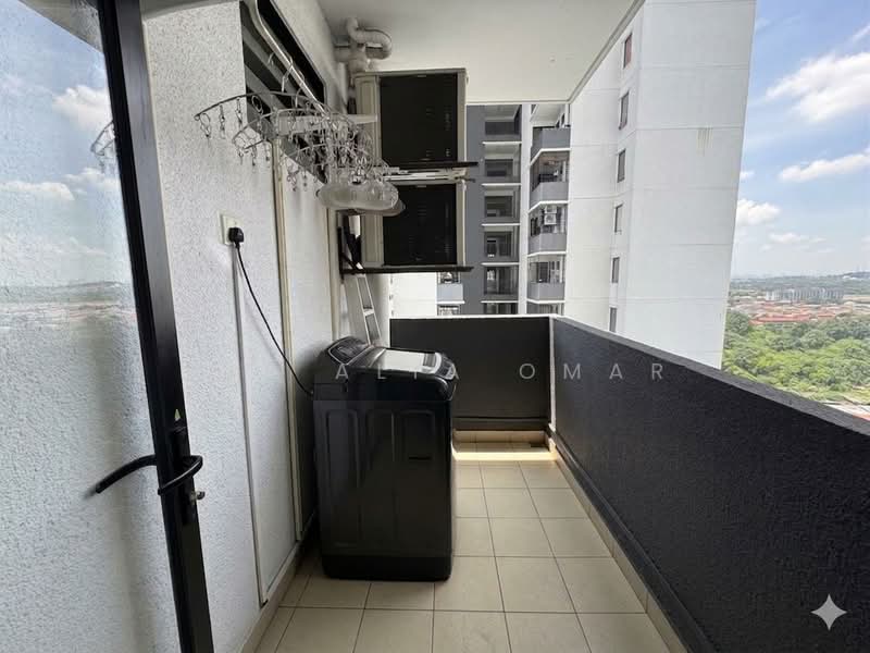 Condominium for Sale at Ken Rimba Condominium 1 - Nur Alia Omar - Balcony - PropertyGuru.com.my