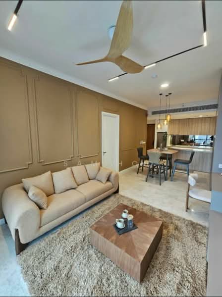 Service Residence for Rent at TRX Residences - Sam Hoo - Living Room - PropertyGuru.com.my