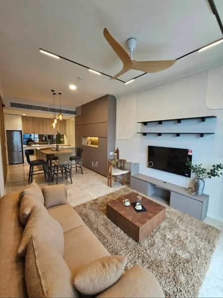 Service Residence for Rent at TRX Residences - Sam Hoo - Living Room - PropertyGuru.com.my