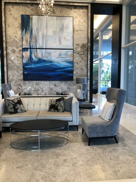 Kondominium untuk Disewa di Pavilion Hilltop - Anjoe Chua - Living Room - PropertyGuru.com.my