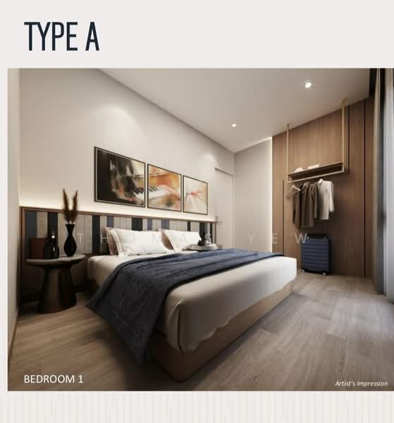 Service Residence for Sale at G'Vinton - Thomas Yew - Bedroom - PropertyGuru.com.my