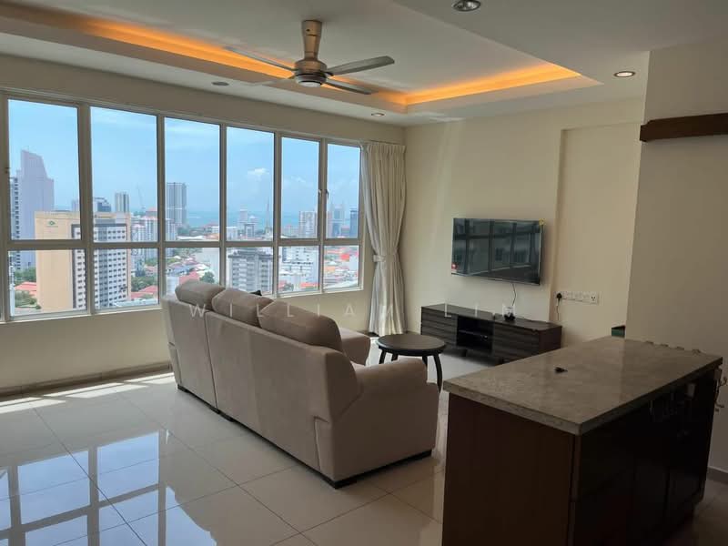 Servis Apartment untuk Disewa di Birch Regency @ Penang Times Square - William Lim - Living Room - PropertyGuru.com.my