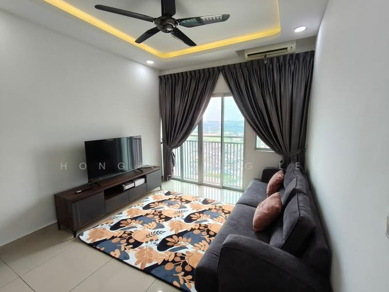 Service Residence for Rent at Meridin Bayvue @ Sierra Perdana - Hong Charng Lee - Living Room - PropertyGuru.com.my