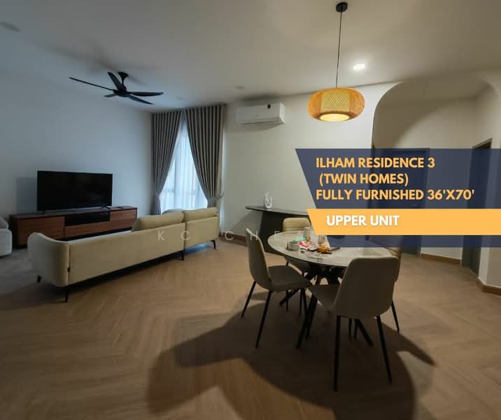 Rumah Bandar untuk Disewa di Elmina (Shah Alam) - KC Cheah - Living Room - PropertyGuru.com.my
