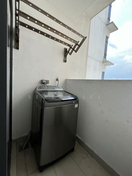 Service Residence for Rent at Eve Suite / NZX Square - Serena Lee - Balcony - PropertyGuru.com.my