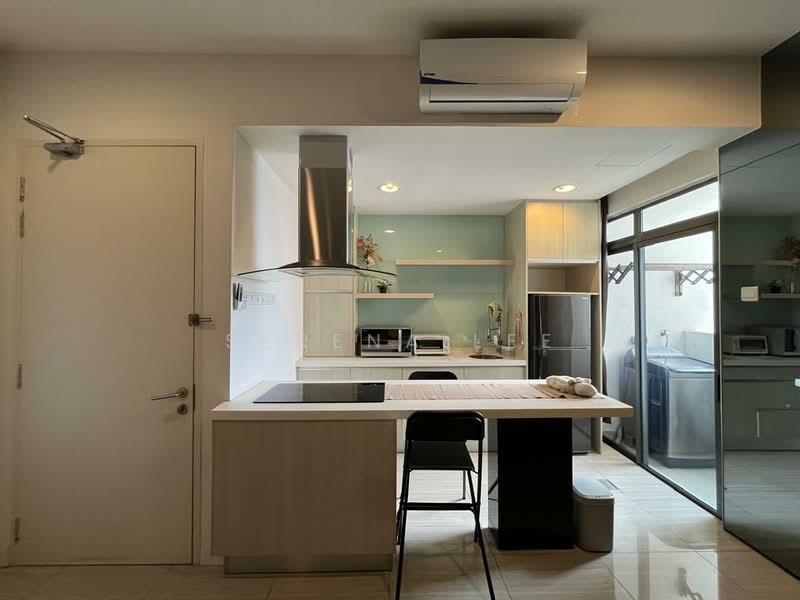 Service Residence for Rent at Eve Suite / NZX Square - Serena Lee - Kitchen - PropertyGuru.com.my