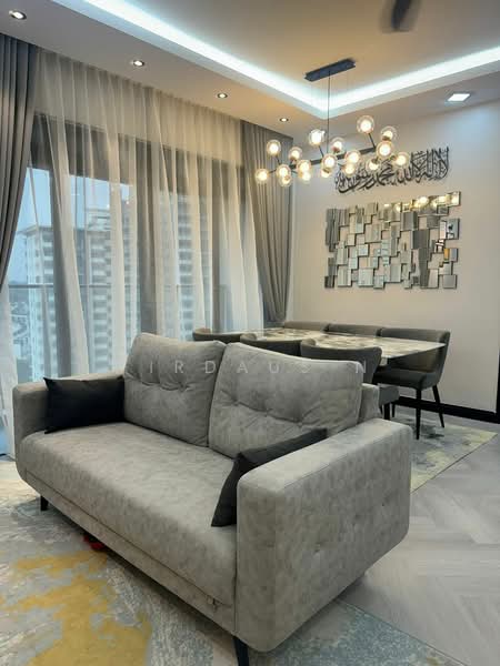 Condominium for Sale at Setia Seraya Residences - Firdaus N - Living Room - PropertyGuru.com.my