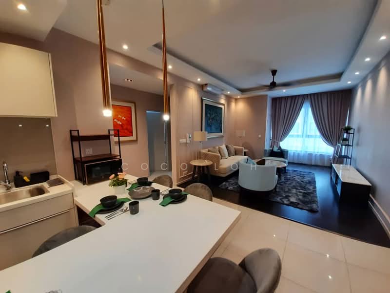 Service Residence for Sale at D'sara Sentral - Coco Loh - Living Room - PropertyGuru.com.my